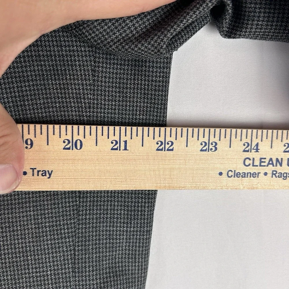 Brooks Brothers Vintage Sport‎ Coat Mens Houndstooth 2 Button 43 L Made In USA